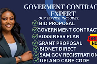 do policy and procedure rfp write government contract bid proposal grant