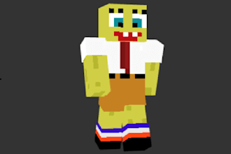 make unique minecraft skins for you