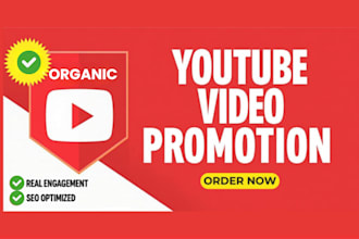 do organic youtube video promotion