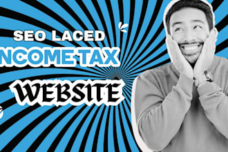 tax website income tax website law firm personal injury website finance website
