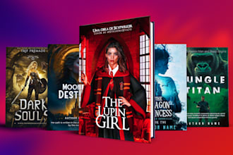 design unique book cover and paperback for amazon kdp
