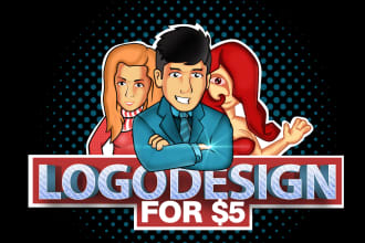 design professional cartoon logo