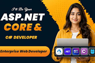 create database driven website with asp net core mvc, dot net