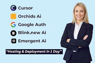 deploy and set up auth in orchids, blink, emergent, rork, and cursor ai mvp