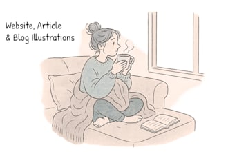 create custom illustrations for your article, blog, website