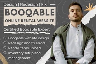 setup booqable online rental website design booqable website integration, SEO