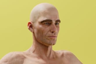 do 3d character modeling 3d character design texture rigging maya blender zbrush