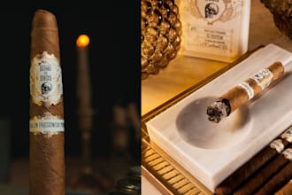make a cigar label, cigar logo, cigar band and cigar box design
