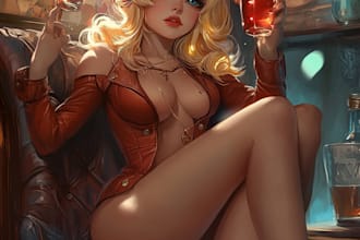 draw a pin up girl and pin up girl illustration