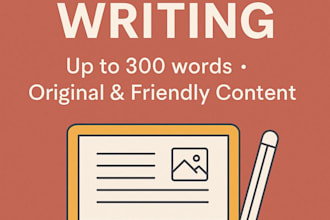 write professional and original text in spanish
