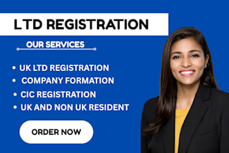 register uk ltd, company formation, cic registration, vat, cqc registration