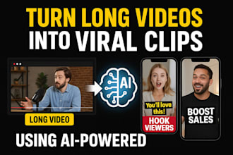 turn your long videos into viral short form content using ai