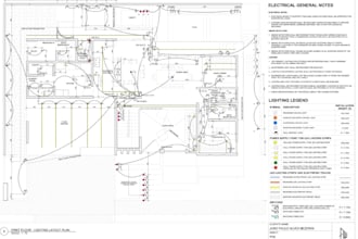 design complete mep drawing set for residential and commercial buildings