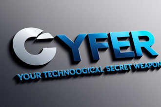 convert your low quality logo into high resolution 2d, 3d or full HD formats