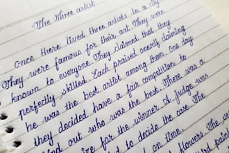 do handwriting notes and letters