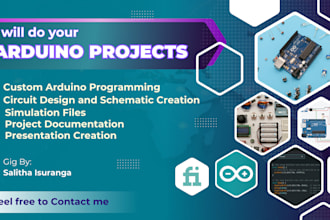 write and debug arduino codes for your electronics project