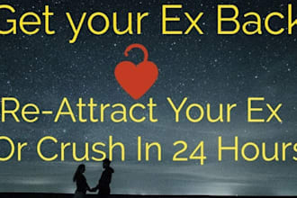 fix the broken love, let the ex love you again and come back to you
