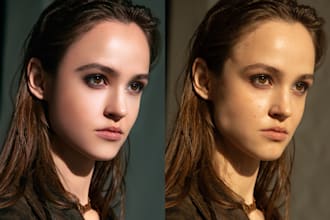 do professional high end retouching for your photos