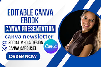 design editable canva newsletter canva presentation canva carousel canva ebook