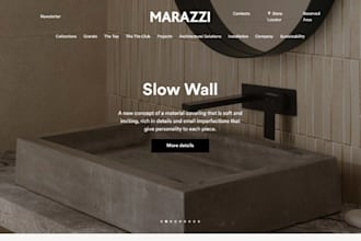 design ceramics shopify rotterm tiles store  sculpture website artwork store