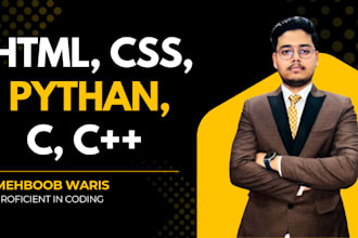 code python applications, scripts, and fix bugs for you