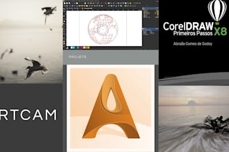 create professional cnc designs for wood, acrylic, and metal