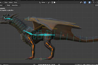 do 3d rigging professionally in blender and maya