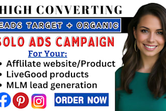do USA solo ads campaign, affiliate marketing, MLM leads, MLM livegood promotion