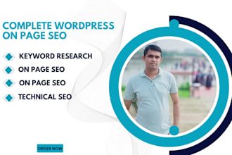 do complete wordpress onpage SEO and technical optimization service