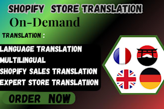 unlock multilingual shopify sales with professional store translations