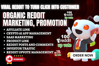 manage reddit post for ecommerce website ai app product link