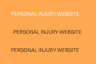 personal injury website , notary website tax website , income tax