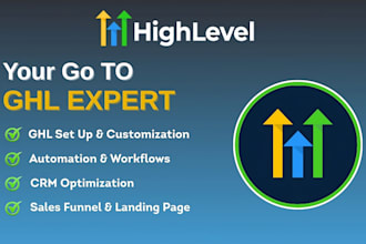be your gohighlevel expert gohighlevel workflow expert gohighlevel automation