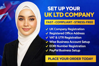 do UK ltd company registration, setup uk ltd company, UK business wise, paypal