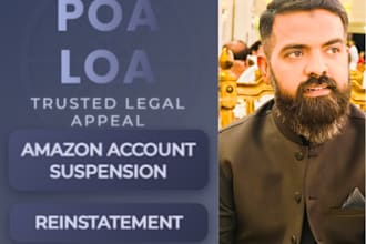 write amazon poa for amazon account reinstatement and amazon suspension