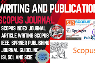 write and publish your articles in scopus, sci,esci, ahci, isi,and scie journals