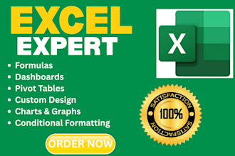 create automated excel and google sheets KPI dashboard, pivot table and reports