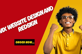 design and redesign your wix website to boost speed design and conversions