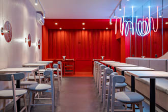 design and render restaurant design, cafeteria, kitchen, nightclub retail shop