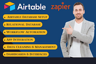 be your airtable automation expert for zapier, make, and slack integrations
