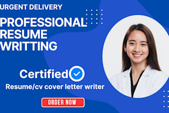 write your resume, cover letter and optimize linkedin