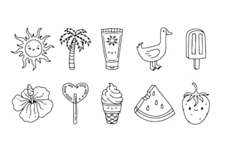 draw vector icons for the website