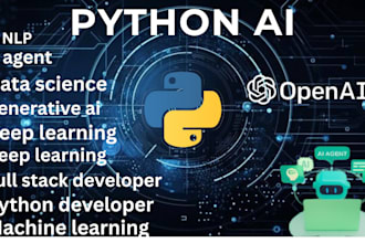 develop python ai, web scraping, nlp integration, deep learning, ocr solution