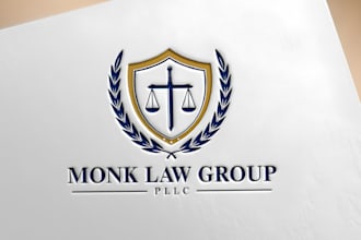 design modern legal, attorney and law firm logo