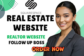 design squarespace real estate idx website, real estate idx squarespace website