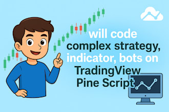 code complex strategy, indicators, bots on tradingview pine script