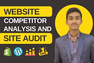 do competitor analysis, audit and website analysis for better search results