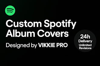 design stunning single or album cover for spotify for artist