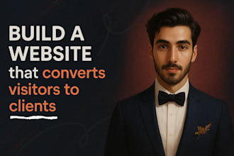 build a fast, modern website that converts visitors to clients