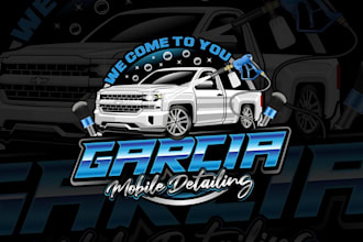 do automotive, auto detailing, car racing and car wash logo